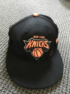 New York Knicks #7 Carmelo Anthony Adjustable Black New Era Cap - Bild 1 von 5