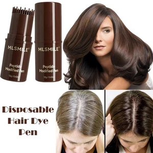 Peptide Hairdressing Stick Disposable Hair Dye Pen with Toothed Comb Waterproof - Picture 1 of 27