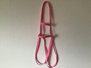 Pferdeleine für Kinder Spielzeug / Pferdegeschirr rosa - Bild 1 von 2