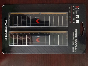 XLR8 Gaming 32GB (2X16Gb) DDR4 DRAM 3600Mhz (PC4-28800) CL18 1.35V RGB Dual Chan - Picture 1 of 2