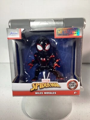 Marvel Spider-Man Miles Morales Metalfigs Diecast Collectible Figure 2.5 in - Image 1 of 4