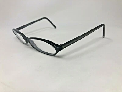 VALENTINO V5501/STR Eyeglasses Frame Italy 52-16-135 Black/Grey Stripe SU58 - Image 1 of 4