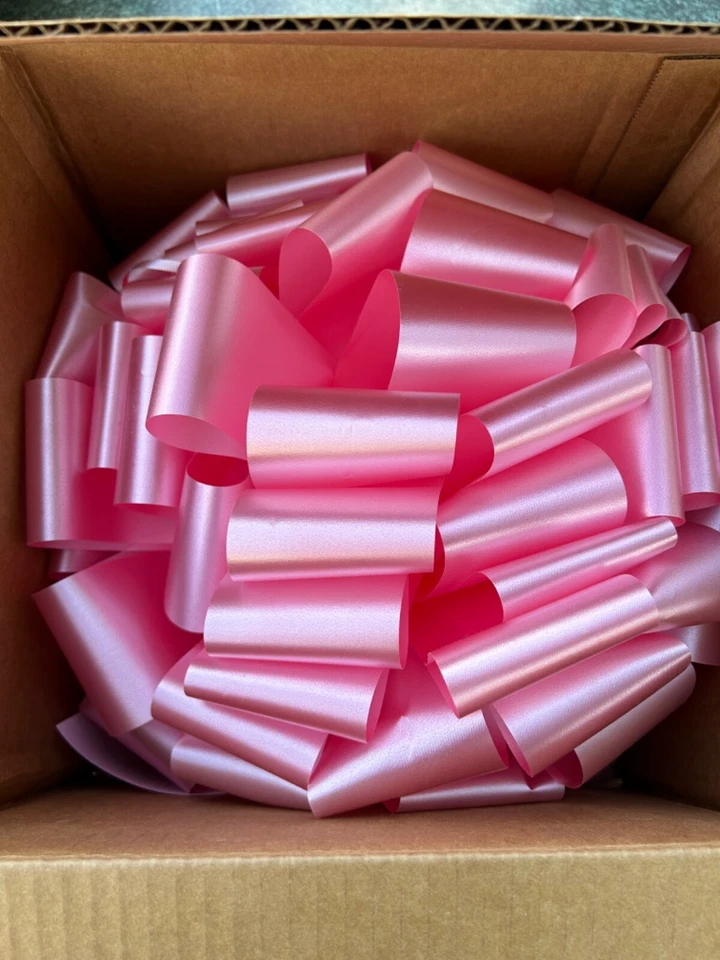 Arco Coche Rosa Grande 16 Pulgadas Ancho San Valentín Navidad Cumpleaños Foto 1 de 1