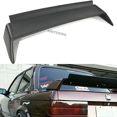 E30EVO Rear Spoiler Wing Trunk Lid Lip Apron Guerney Flap (Fits BMW E30) - Image 1 of 4