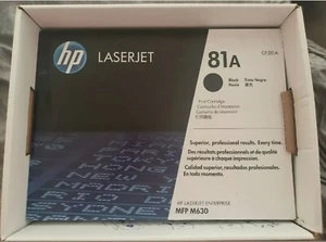 Oryginalny kaseta z czarnym tonerem HP LaserJet 81A CF281A - Zdjęcie 1 z 1