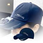 Baseball Cap with Fan USB Summer Outdoor Sun Hat for Outdoor Golf Blue