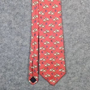 Brooks Brothers Makers All Silk Neck Tie 60x3.75 Red Polar Bears & Beach Balls - Picture 1 of 7