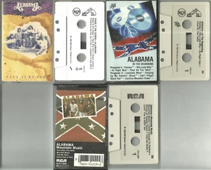 3) Alabama Cassette's (Cassette Lot) VG-EX Cond. - Picture 1 of 3