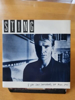 Sting "If You Love Somebody Set Them Free" 1985 A&M Oz PS 7" 45rpm - Image 1 of 4