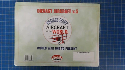 Diecast Aircraft v.5 Modellbaufaltblatt  H-8807 - Bild 1 von 4