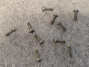 "LOT OF 10" PN# MS51958-15 - 2-64 X 1/2" MIL-SPEC MACHINE SCREW PHILLIPS PAN - Picture 1 of 7