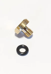 Mikuni Carburetor Float Bowl Drain Screw includes O-Ring - Picture 1 of 2