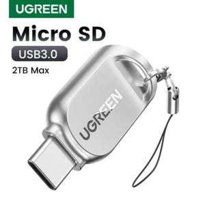 UGREEN Card Reader USB-C to Micro SD TF OTG Adapter For Laptop PC Tablet Phone - Picture 1 of 6