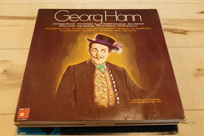 Georg Hann - Bariton Tenor - Oper Klassik - Doppel-Album Vinyl 2LP - Bild 1 von 2