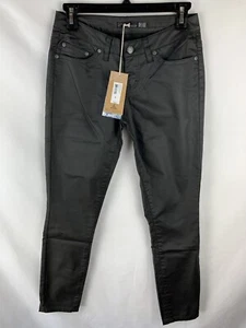 prAna Damen 00/24 Jett beschichtete schwarze leichte niedrige Leibhöhe taillierte Hose $ 99 NEU - Bild 1 von 6