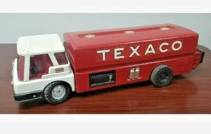 1960'S BROWN & BIGELOW TEXACO TANKER TRUCK TILT CAB STEER RIDE TOY - Bild 1 von 7