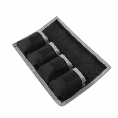 Nylon 4 Pouches Battery Holder Storage Battery Case for DSLR Camera Battery - Image 1 of 4