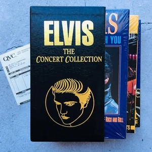 Elvis Presley The Concert Collection VHS Box Set of 3 - Picture 1 of 8