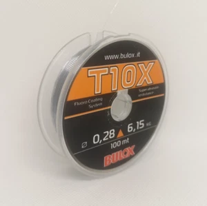Filo pesca mare BULOX T10X - 100 m - 0.28 mm - 6.15 kg - CD671 - Imagen 1 de 4