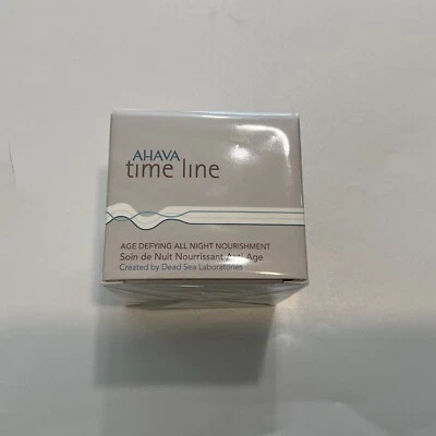 Питание на всю ночь AHAVA Time Line Age Defying 1,7 жидк. унции SPF 15 - Изображение 1 из 4