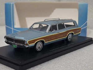 WOW Ford LTD Country Squire 1968 Met Light Blue 1:43 Neo NEO47300 SUPER RARE!! - Picture 1 of 21