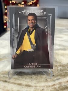 Lando Calrissian 2020 Topps Star Wars Masterwork Disney 🔥