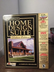 New Sealed, Complete Home Design Suite Deluxe Edition Expert Brand PC Activision - Picture 1 of 10