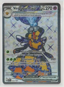 2023 Scarlet & Violet Series - Obsidian Flames Vespiquen ex #212 Ultra Rare - Picture 1 of 2