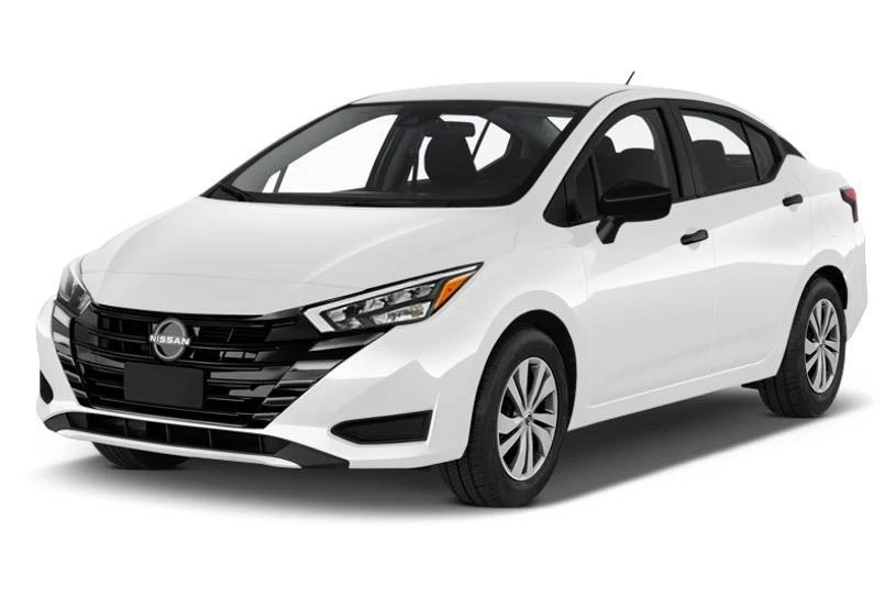 Fundas de asiento de cuero negro W28 para Nissan Versa 1.6S 1.8S SV sedán 2012-2015 Foto 1 de 1