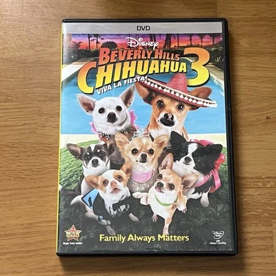 Beverly Hills Chihuahua 3: Viva La Fiesta (DVD 2012) Disney George Lopez — - Image 1 of 2