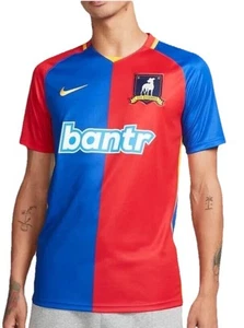 NWT Nike AFC Richmond Ted Lasso Soccer Jersey Red Blue Men’s Large FD2361-449 - Picture 1 of 14