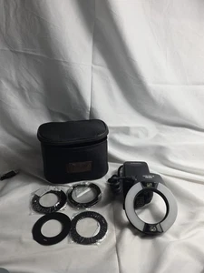  Yongnuo Digital Macro Ring Light YN14EX Display LED con Custodia e Attacchi - Foto 1 di 4