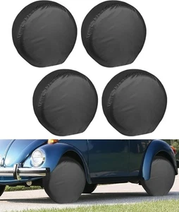 RACOONA Waterproof Tire Protector Covers Set for Cars & RV Wheels, Fits 32"-35" - Picture 1 of 7