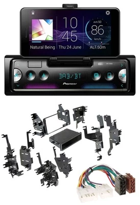 Pioneer USB MP3 Bluetooth DAB Autoradio für Toyota Highlander MR2 Sequoia Yaris - Bild 1 von 4