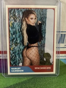 Harley Cameron Sexy Custom Trading Card AEW - Picture 1 of 2