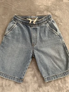 Boys Zara Denim Shorts Size 7 New Without Tags - Picture 1 of 4