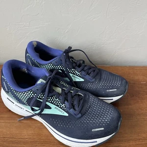 Brooks Ghost 14 Mujer 9.5 Zapatos Carretera Correr Neutro Entrenador Distancia Azul Marino - Imagen 1 de 8