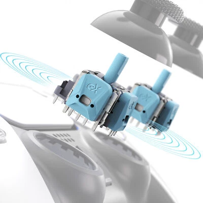 Kit de palo de pulgar efecto Hall calibrable digital eXhall para controlador PS5 80 gf Foto 1 de 4