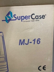 computer case Matx SuperCase Mj-16 - No power supply - New in the Box. - Afbeelding 1 van 3