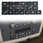 A/C Climate Control Button Repair Decal Sticker New For Buick Lacrosse 2005-2009