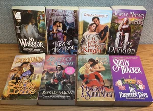 LOT MEDIEVAL ROMANCE Susan Charnley Patricia Phillips Susan Crose Glynnis Campbe - Picture 1 of 4