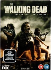 The Walking Dead - Season 8 - Complete (6 disc DVD set with card slipcase, 2018)