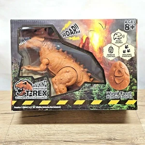 Walking Dinosaur T- Rex w/ Realistic Sounds & Remote Control NEW - Picture 1 of 6