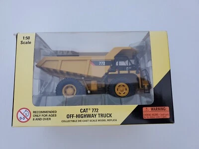 Camión de carretera Norscot 55147 escala 1:50 diecast CAT 772 Caterpillar Foto 1 de 4