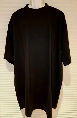 Camiseta Top 3XL 6XL Para Hombre Lisa en Blanco Peso Pesado Manga Corta Marca Foto 1 de 4