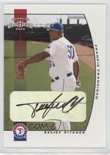 2005 Donruss Team Heroes Auto Frank Francisco #314 Auto