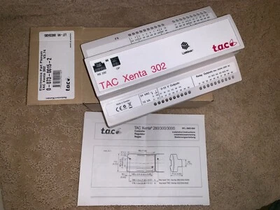 TAC Xenta 302, 0-073-0015-2  Programmable Controller Plenum + Terminal - Image 1 of 4
