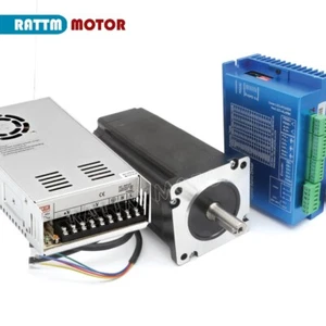 【DE】2 juegos de servomotor de circuito cerrado 12N.m Nema34 CNC fuente de alimentación 154 mm + 400 W 70 V - Imagen 1 de 9