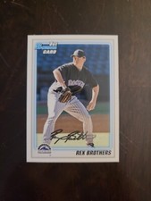 2010 Bowman Rex Brothers RC Prospects #BP92 Colorado Rockies Rookie 1st