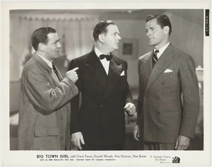 Alan Dinehart + Donald Woods 1937 NOCHFOTO Big Town Girl 339-64 - Bild 1 von 2